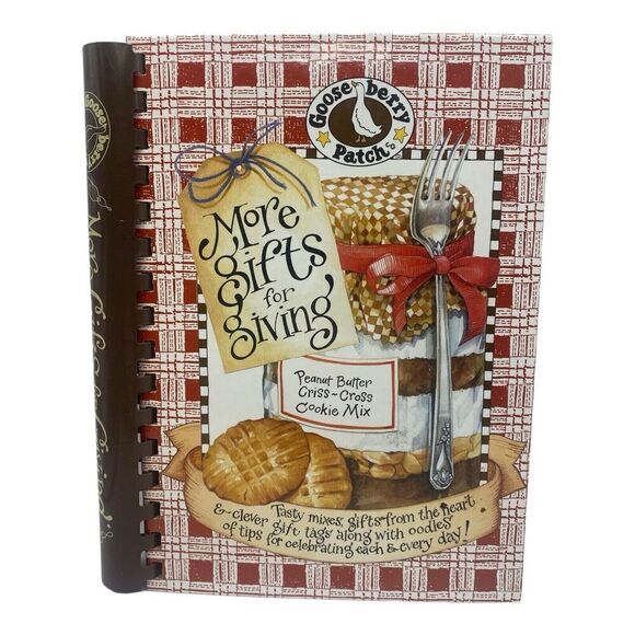 Gooseberry Patch Cookbook More Gifts for Giving Spiral Hardcover 2003 Vintage - Picture 1 of 9